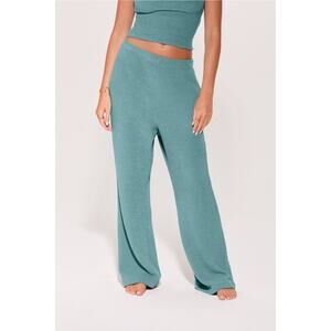 Yitty Fabletics Pet Me Wide Leg Pant Breezy Teal, Womens Sz XXL/1X, New. NWT